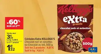 Carrefour Céréales Extra KELLOGG'S offre