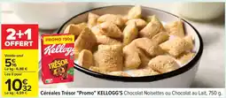 Carrefour Céréales Trésor Promo KELLOGG’S offre