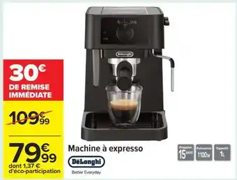 Carrefour Machine à expresso offre