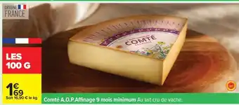 Carrefour Comté A.O.P offre