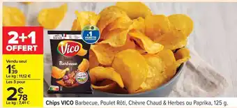 Carrefour Chips Vico offre