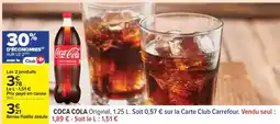 Carrefour COCA COLA Original, 1.25 L offre
