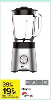 Carrefour Blender offre