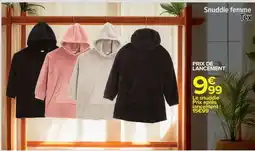 Carrefour Snuddie femme Tex offre