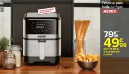 Carrefour Friteuse sans huile Air fryer offre