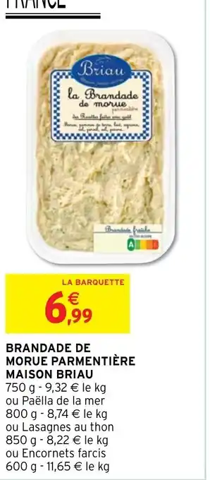 Brandade de morue parmentière Maison Briau
