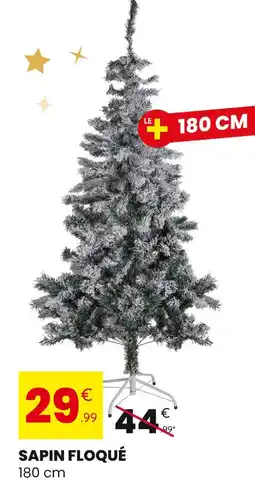 Stokomani Sapin floqué offre