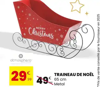 Stokomani Traineau de Noël offre