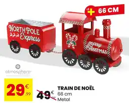 Stokomani ATMOSPHERA Train de Noël offre