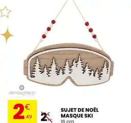 Stokomani Sujet de Noël Masque Ski offre