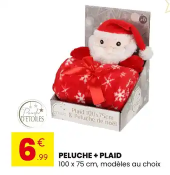 Stokomani Pochette D'Etoiles Peluche + Plaid offre