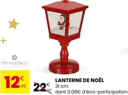 Stokomani Atmosphera Lanterne de Noël offre