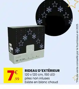 Stokomani Rideau d'extérieur offre