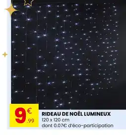 Stokomani Rideau de Noël lumineux offre