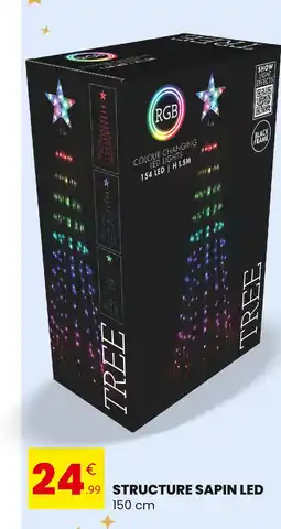 Stokomani RGB Structure Sapin LED offre