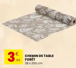 Stokomani Chemin de table Forêt offre