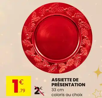 Stokomani Assiette de présentation offre