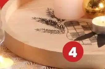 Stokomani Plateau rond 30 x 2,5 cm offre