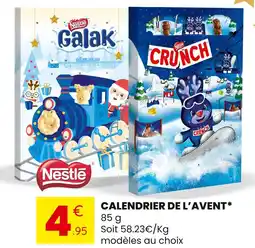 Stokomani NESTLÉ Calendrier de l'Avent offre
