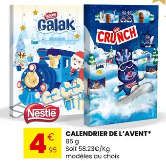 Stokomani NESTLÉ Calendrier de l'Avent offre