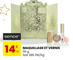 Stokomani SENCE Maquillage et Vernis offre