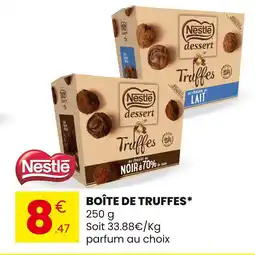 Stokomani Nestlé Boîte de truffes offre