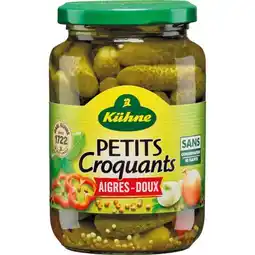 Carrefour Market KUHNE Cornichons extra fins offre