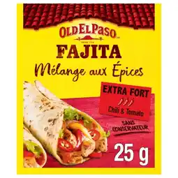 Carrefour Market OLD EL PASO Mélange aux épices pour fajitas offre