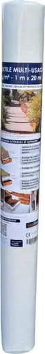 Brico Dépôt Geotextile multi-usage - 100 g/m² - 1 m x 20 m offre