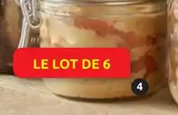 Rural Master 6 TERRINES PARFAIT SUPER 200 G offre