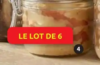 Rural Master 6 TERRINES PARFAIT SUPER 200 G offre