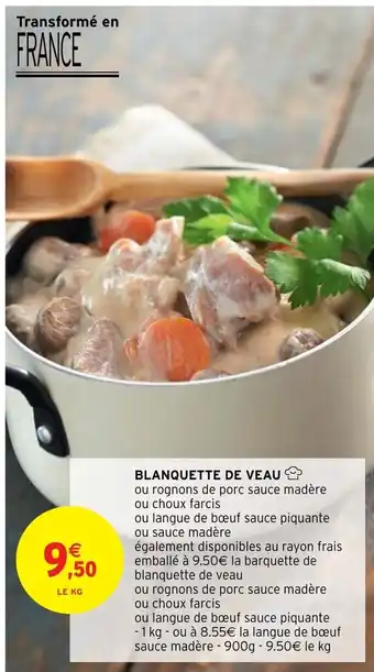 Blanquette de veau