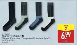 ALDI Up2fashion - chaussettes chaudes offre