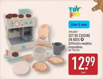 ALDI Set de cuisine en bois offre