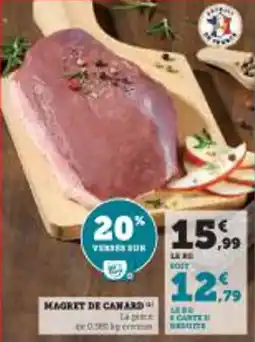 Super U Magret de canard offre