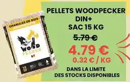Point Vert Pellets woodpecker din+ offre