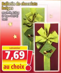 Norma Ballotin de chocolats belges offre
