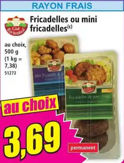 Norma Fricadelles ou mini fricadelles offre