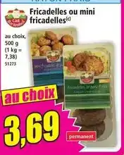 Norma Fricadelles ou mini fricadelles offre