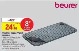 Intermarché Hyper Beurer - coussin chauffant offre