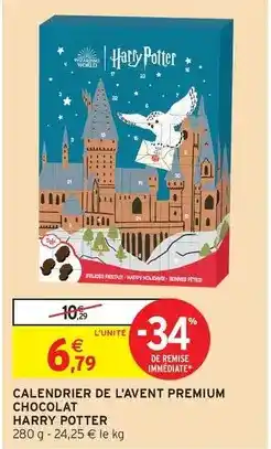 Intermarché Hyper Avent - calendrier de l'avent premium chocolat offre