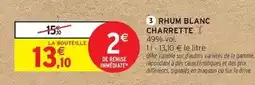 Intermarché Hyper Charrette - rhum blanc offre