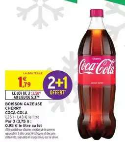 Intermarché Hyper Signal - boisson gazeuse offre