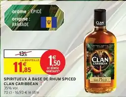 Intermarché Hyper Spiritueux à base de rhum spiced offre