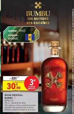 Intermarché Hyper Bumbu - rhum original offre