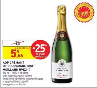 Intermarché Hyper Brut - aop crémant de bourgogne offre