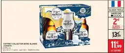 Intermarché Contact 3 monts - coffret collection biere blonde offre