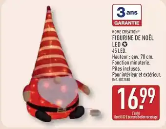 ALDI Home creation - figurine de noel led offre