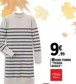 E.Leclerc Robe femme tissaia basics offre