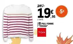 E.Leclerc Pull femme offre